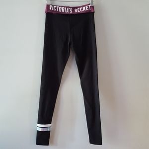 Victoria's Secret High Rise Roll Over Waist Yoga Leggings Pants Size Small